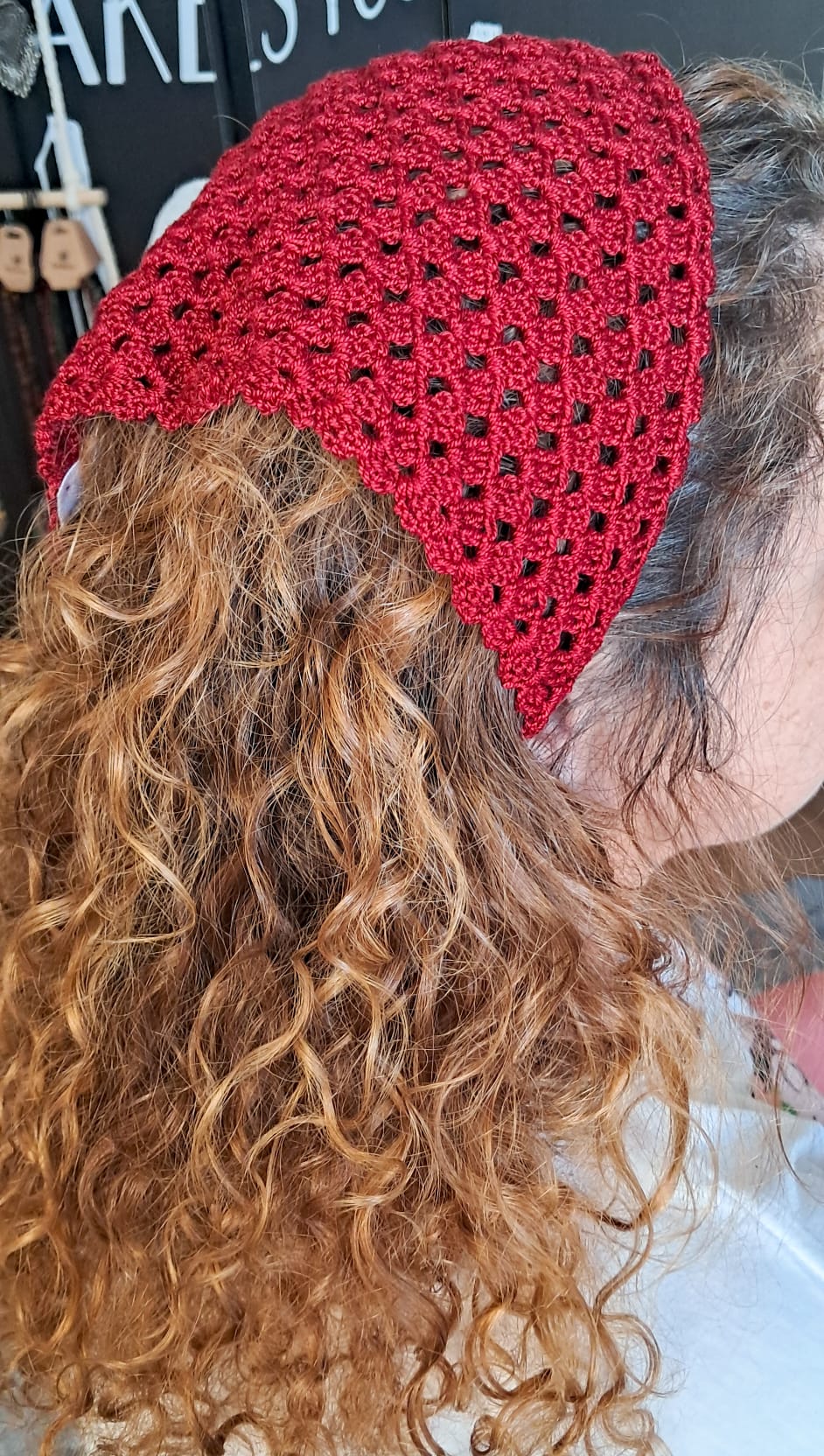 Lenço Croché