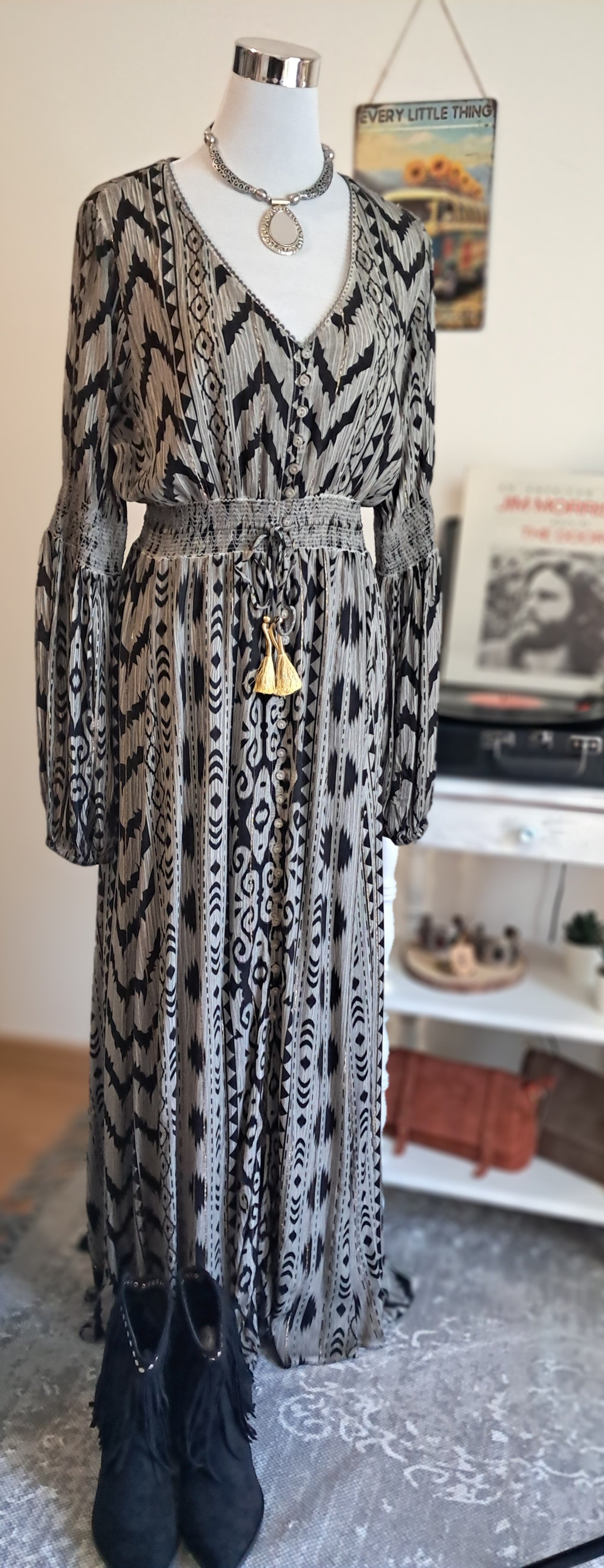 Vestido Maxi Viscose